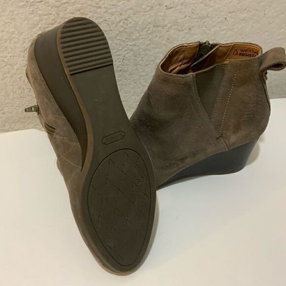 Vionic Gray Paloma Wedge Ankle Boot Women Size 9 - Picture 5 of 16